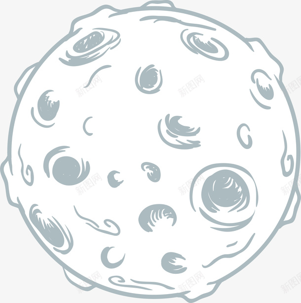 人类月球日坑洼月球png免抠素材_88icon https://88icon.com 人类月球日 坑洼月球 手绘月球 星球 月亮 月球表面 画星球