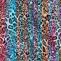 动物皮纹彩色豹子毛皮高清图片