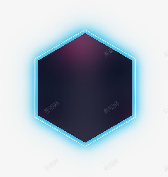 黑色六角形荧光png免抠素材_88icon https://88icon.com 六角形 素材 荧光 黑色 黑色素材