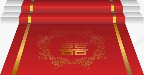 婚礼矢量图ai免抠素材_88icon https://88icon.com 婚宴素材 婚礼素材 婚纱摄影素材 春节地毯 矢量图 红地毯