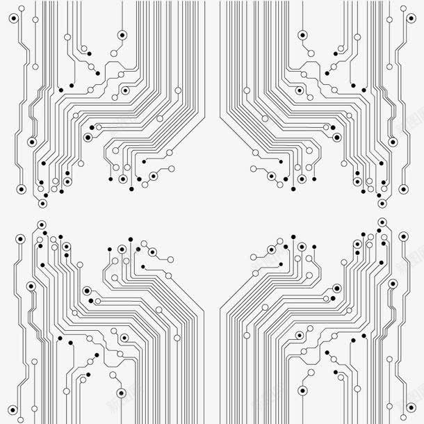 电路纹理png免抠素材_88icon https://88icon.com 电路素材 电路纹理 矢量电路纹理素材 芯片电路