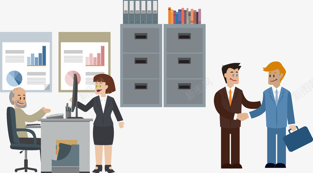公司业绩统计表png免抠素材_88icon https://88icon.com 客户回访率 手绘金融线条 矢量源文件 老板的称赞 金融线条统计表 颜色对比统计