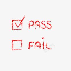 passPASS或者FAIL的选择高清图片