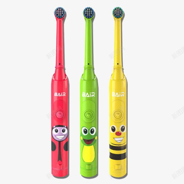 儿童电动牙刷png免抠素材_88icon https://88icon.com 产品实物图 儿童 刷牙 卡通 牙刷 电动