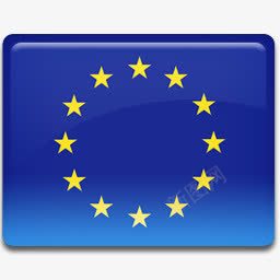 欧盟图标欧盟旗帜图标图标