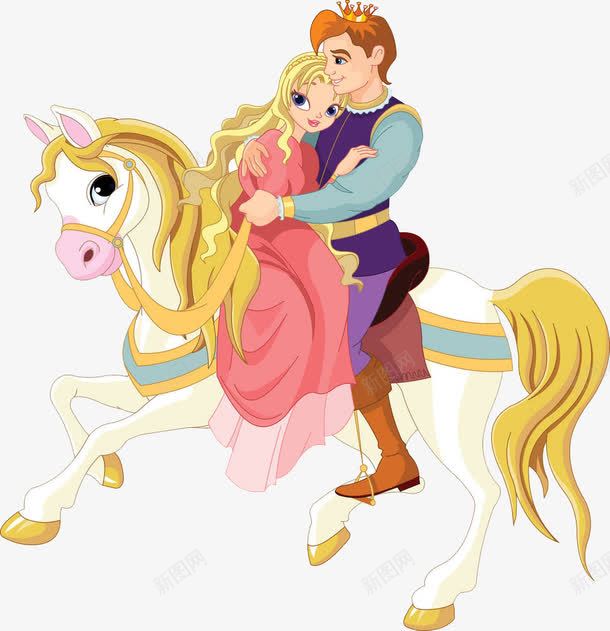 骑在马上的王子与公主png免抠素材_88icon https://88icon.com 优雅 公主 公主剪影 卡通 女子 好看 标致 格格 清秀 漂亮的 王子 王子和公主 相貌出众 美丽 美丽的 骑马