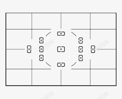 相机logo相机对焦图标图标