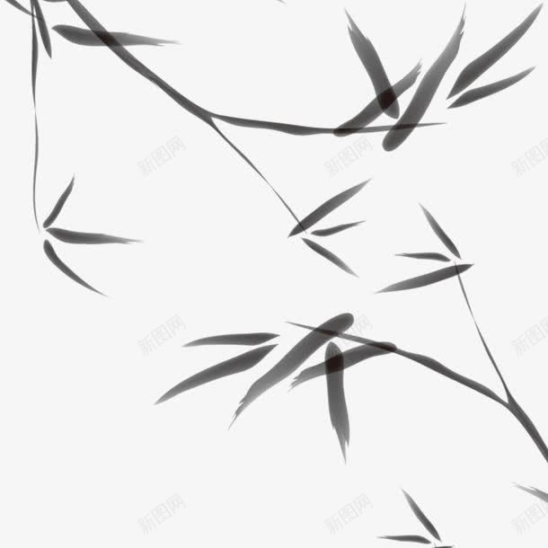 水墨劲竹png免抠素材_88icon https://88icon.com 劲竹 墨竹 墨竹图案 水墨 竹子 简笔山水画
