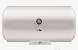 圆柱形海尔指示型电热水器高清图片