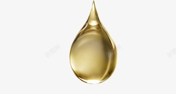 金色精油滴透明png免抠素材_88icon https://88icon.com 图片 油滴状 透明 金色