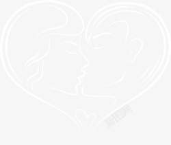 端午节日图国际接吻日接吻的情侣高清图片