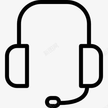 森海塞尔耳机耳机图标图标