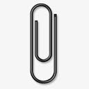 回形针黑色基础软件png免抠素材_88icon https://88icon.com black paperclip 回形针 黑色