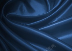 蓝色丝绸全屏海报背景素材