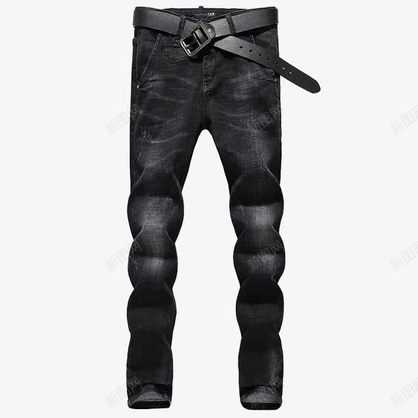 青年黑灰弹力男裤png免抠素材_88icon https://88icon.com 产品实物 小脚牛仔裤 男牛仔裤