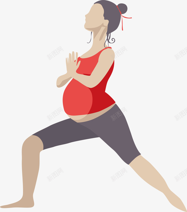 做瑜伽的宝妈png免抠素材_88icon https://88icon.com 健身 卡通手绘 女人 女性 孕妇 宝妈 水彩 瑜伽