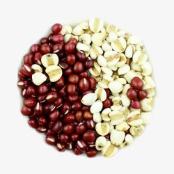 红豆薏仁粥主料素材