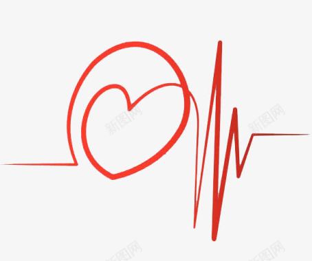 起伏的心电图杂乱的心率图标图标