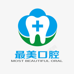 牙齿口腔口腔医院健康牙齿图标高清图片