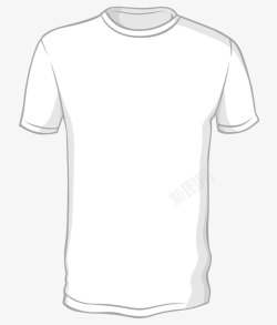 纯白T恤手绘纯白色T恤高清图片