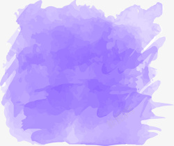 手印绘画紫色水墨喷彩图高清图片