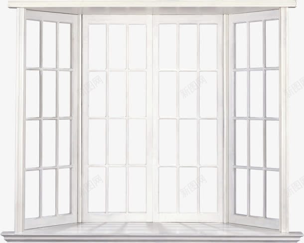 纯白色的窗台png免抠素材_88icon https://88icon.com 图片 白色 窗台