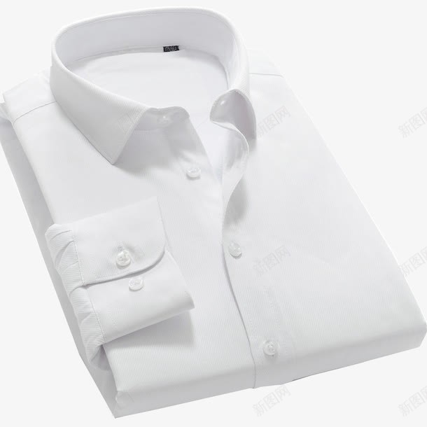 折好的白衬衣png免抠素材_88icon https://88icon.com 产品实物图 男士 白色 白衬衣 衬衫
