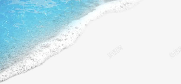 蓝色海水沙滩夏天png免抠素材_88icon https://88icon.com 夏天 沙滩 海水 蓝色