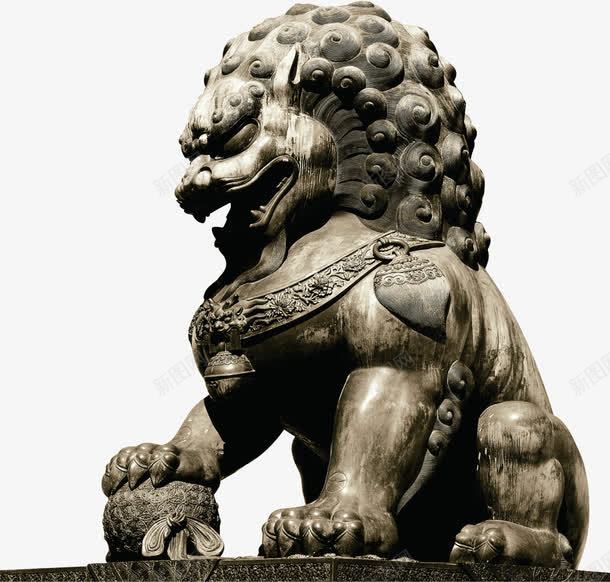 石头雕刻狮子装饰png免抠素材_88icon https://88icon.com 堆石块 狮子 石头 装饰 雕刻