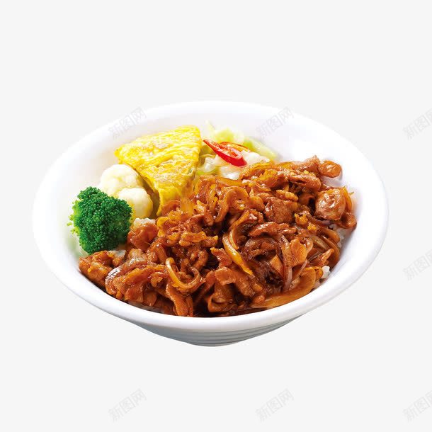 牛腩盖饭png免抠素材_88icon https://88icon.com PNG免扣素材 中国餐饮 茶餐厅 豆腐 鱼丸