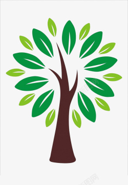 简洁树木树木logo图标高清图片