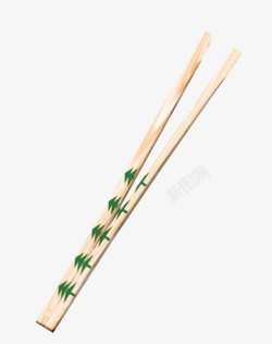 一次性筷子来源于森林素材