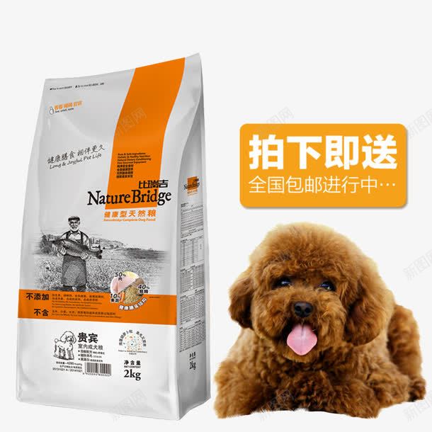 一袋子狗粮png免抠素材_88icon https://88icon.com 产品实物 泰迪犬 狗粮