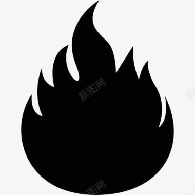 免抠PNG火焰图标图标
