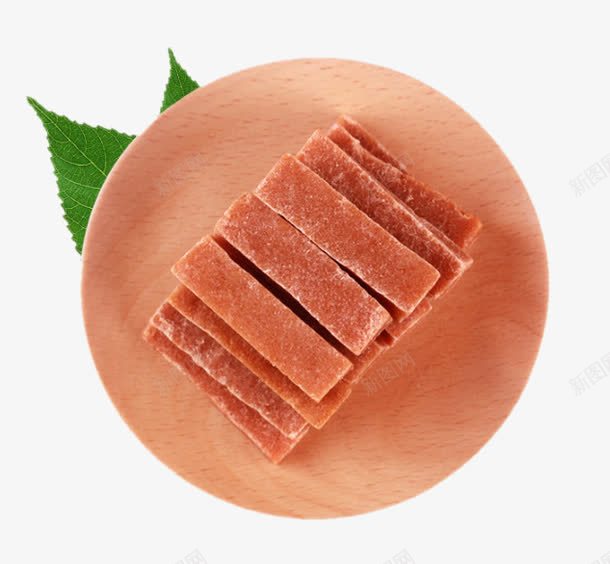 盘子中的山楂条零食蜜饯png免抠素材_88icon https://88icon.com 休闲食品 原汁原味 山楂干制品 果脯 蜜饯 金晔山楂条零食