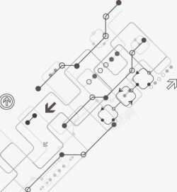 科技数码电路图素材