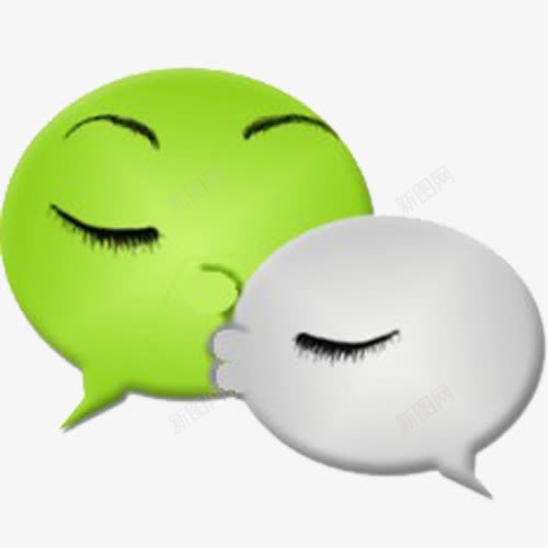 手绘微信营销logo