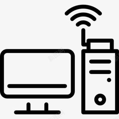类连接计算机设置图标图标