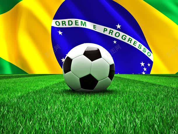 巴西国旗和足球jpg设计背景_88icon https://88icon.com 世界杯 体育运动 其它类别 国家旗帜图案 图片素材 巴西国旗 巴西国旗和足球图片 巴西国旗和足球图片素材下载 巴西足球 背景花边 草地 足球