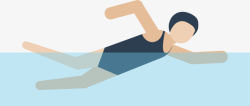 体育运动游泳运动素材