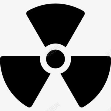 放射射线背景辐射图标图标