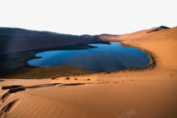 巴丹吉林沙漠景区素材