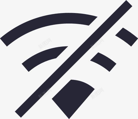 无wifi信号失联png免抠素材_88icon https://88icon.com WIFI图案 失联 无wifi信号