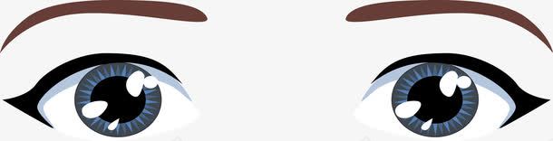 手绘双眼png免抠素材_88icon https://88icon.com nbsp 创意 卡通 卡通眼睛 右眼 左眼 手绘 眼睛 眼睛简笔画 眼神 矢量眼睛