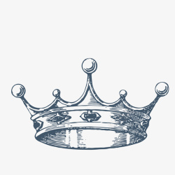 皇家宝石王冠复古头饰王冠高清图片
