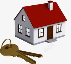 房产钥匙房子钥匙图标高清图片