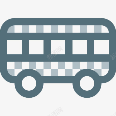 矢量公路车辆总线观光旅游转移运输旅行车辆b图标图标