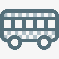 矢量公路车辆总线观光旅游转移运输旅行车辆b图标高清图片