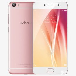 浜鸿VIVO智能手机粉色模型高清图片