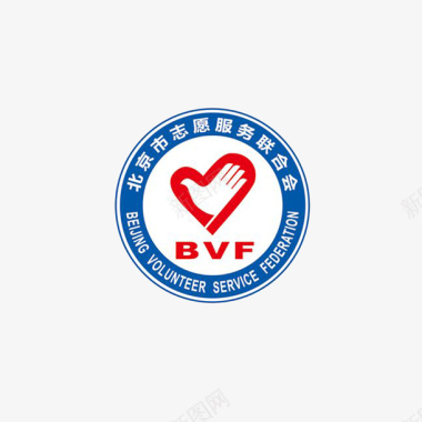 北京市志愿服务联合会标志图标图标
